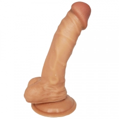 20*4cm Realistic Dildo With Strong Suction Cup Flexible Penis Toy Bigs Dildo anal butt plug Sex toy For Women