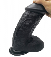 31*8.5CM Realistic Huge Giant Big Dildo with Testicles and Glan Strong Suction Cup Thick Giant Dong G-Spot Large Penis for Women