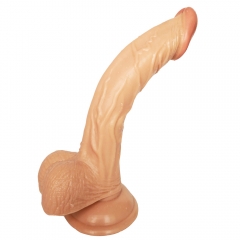 23*3.5CM Big Dildo Waterproof realistic penis with textured shaft and Suction cup dildos Soft penis Sex toy for women