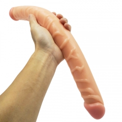 Super Long 43*4cm Double Dildo Realistic Soft Penis For lesbian Flirting Masturbation Stimulate Vaginal Ass Sex Toys for Woman