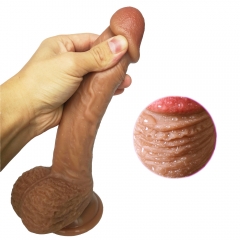 21*4CM Big Soft Dildo Realistic Suction Cup Penis Lesbian  Faloimitator Dick Huge Silicon Dildos For Women Gay Intimacy Sex Toys