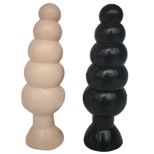 19*5CM Super Huge Big Anal Plug Anal Toys long Butt Plug Booty Beads balls Suction cup Soft Sex Toys for Men and Women