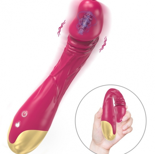 HOWOSEX Powerful Magic Wand Vibrator Realistic Dildos for Women Big AV Body Massager G Spot Clitoris Stimulator USB Charging Adult Sex Toys for Woman