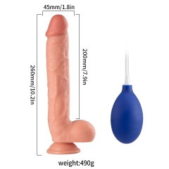 Water Spray Dildo Silicone Ejaculating Dick Squirting Penis ButtPlug Suction Cup Vagina Anal Tool Adult Sex Toys Sexual Tool