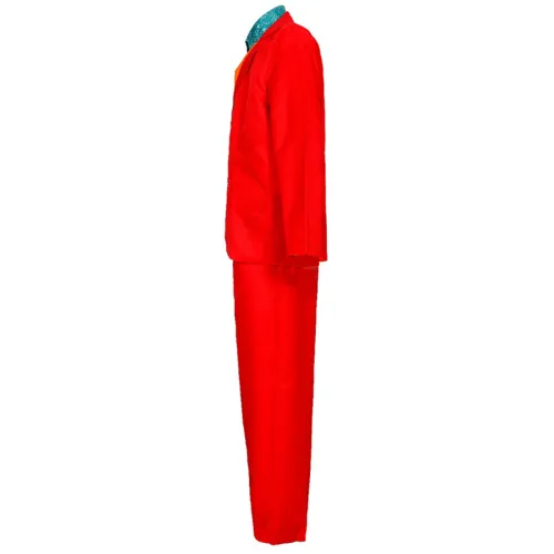Mardi Gras Men Suits Carnival Clown Theme Costume Joker Cosplay Uniform