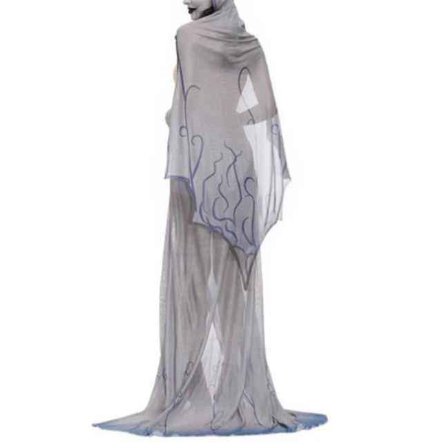 Halloween American Anime Theme Costume Emily Corpse Bride Dress