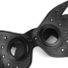 PU Leather Steampunk Mask Mardi Gras Props Halloween Medieval Mask