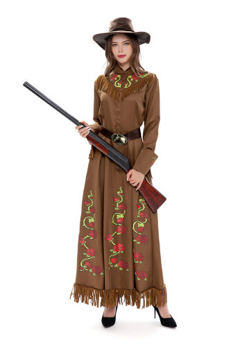 Halloween Medieval Knight Uniform Mardi Gras Women Indians Hunter Costume