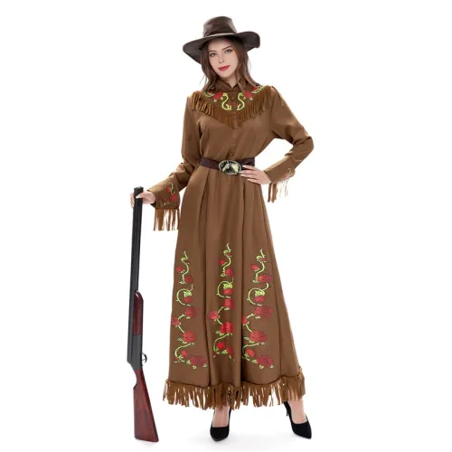 Halloween Medieval Knight Uniform Mardi Gras Women Indians Hunter Costume