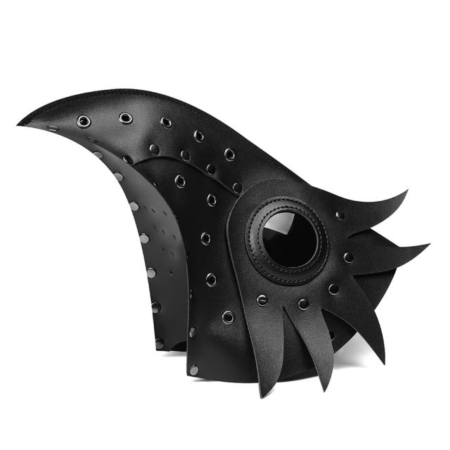 Steampunk PU Leather Plague Bird Masks Halloween Medieval Doctor Cosplay Costume Accessories
