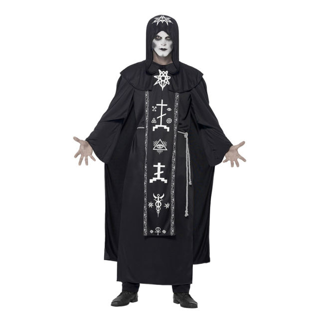 Carnival Vampire Robe Halloween Witch Theme Costume Haunted House Outfits