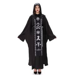 Carnival Vampire Robe Halloween Witch Theme Costume Haunted House Outfits