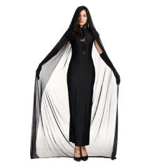 Black Witches Costume Halloween Horror Cosplay Gothic Beauties Fancy Dress