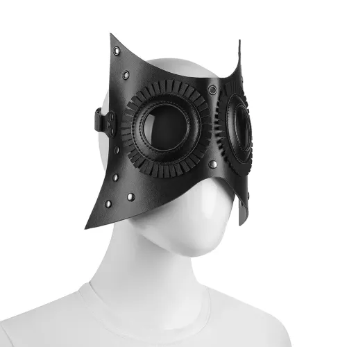 Gothic Beauties Masks PU Leather Steampunk Mask Mardi Gras Props