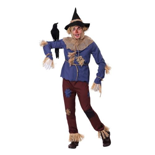 Medieval Scarecrow Costume Carnival Fairy Tale Theme Costume