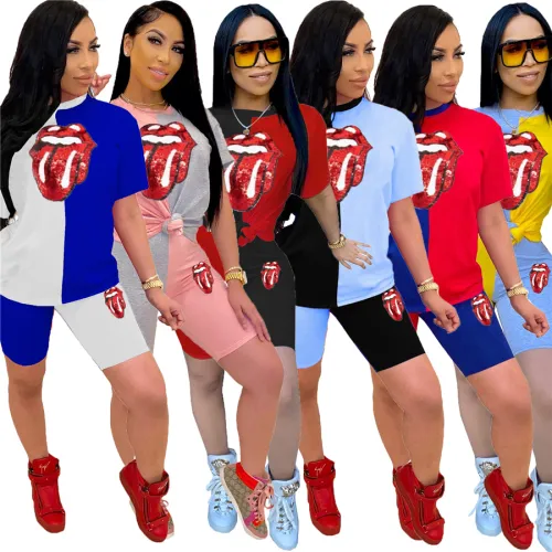 Short Sleeve Summer Trendy Clothing Fashion Women Streetwear