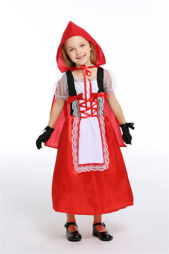 Halloween COS Fairy Tales Outfits Carnival Girl Cosplay Stage Uniform PQPS1843