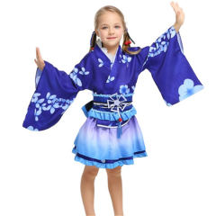 Child Japanese Bathrobe and kimono Carnival Costume PQPS2260