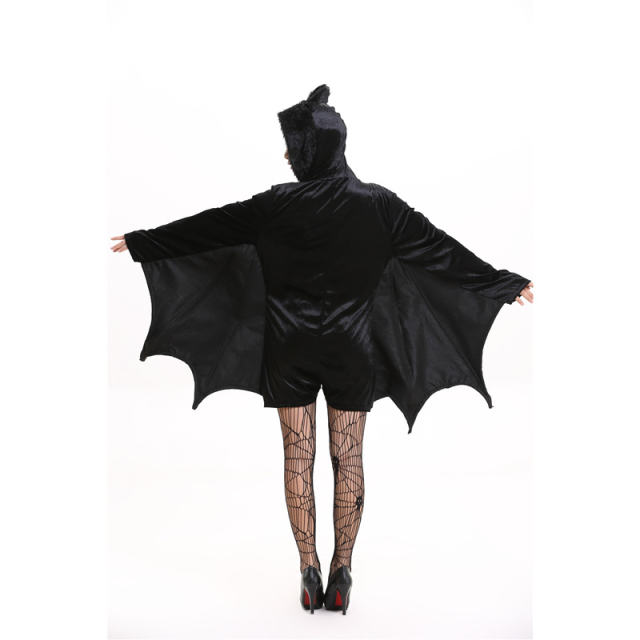 Black Evil Vampire Demon Costume PQPS1179