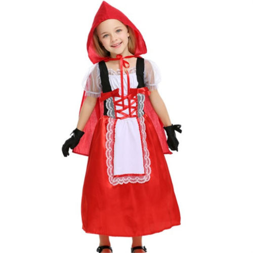 Halloween COS Fairy Tales Outfits Carnival Girl Cosplay Stage Uniform PQPS1843