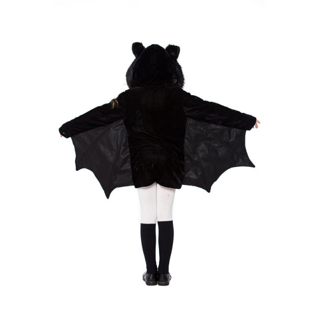 Halloween Vampire Costume Cosplay Bat Fancy Dress PQ1179