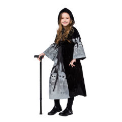 Glow In Dark Halloween Witch Costume For Girl PQPS1365