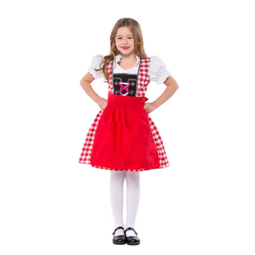 Kids Stage Show Costume Cute Beer Girl Outfits PQPS1619