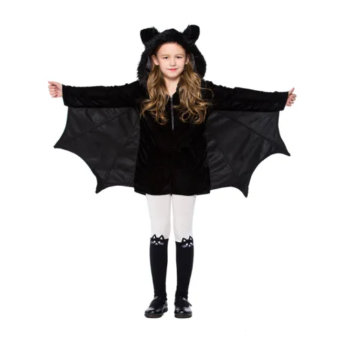Halloween Vampire Costume Cosplay Bat Fancy Dress PQ1179