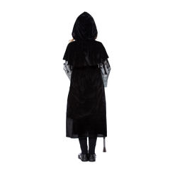 Glow In Dark Halloween Witch Costume For Girl PQPS1365