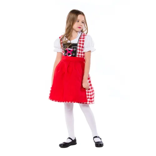 Kids Stage Show Costume Cute Beer Girl Outfits PQPS1619