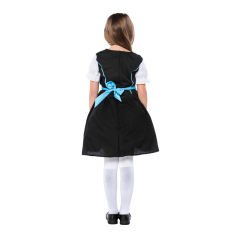 Blue Mardi Gras Kid Bavarian Beer Girl Maid Costumes PQPS16018