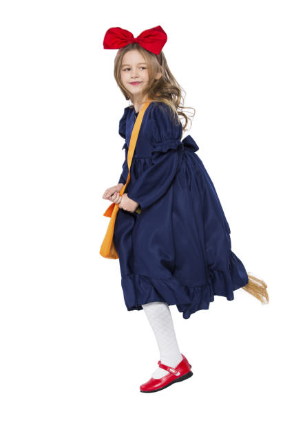 Carnival Fancy Dress Girl Kiki's Delivery Service Uniform  PQPS7204