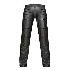Men Sexy Faux Leather Pants Performance Skinny Clothing PQX6003