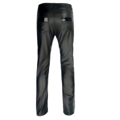 Men's Sexy Faux Leather Pants Stage Performance Skinny Clothing PQX6000