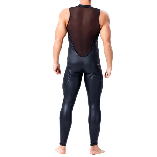 Sexy AV Cosplay Costumes Men Plus Size Clubwear PQX6035