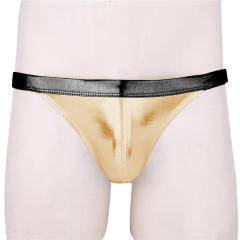 Patent Leather Male Fetish Underpants Erotic Lingerie PQXX6018A