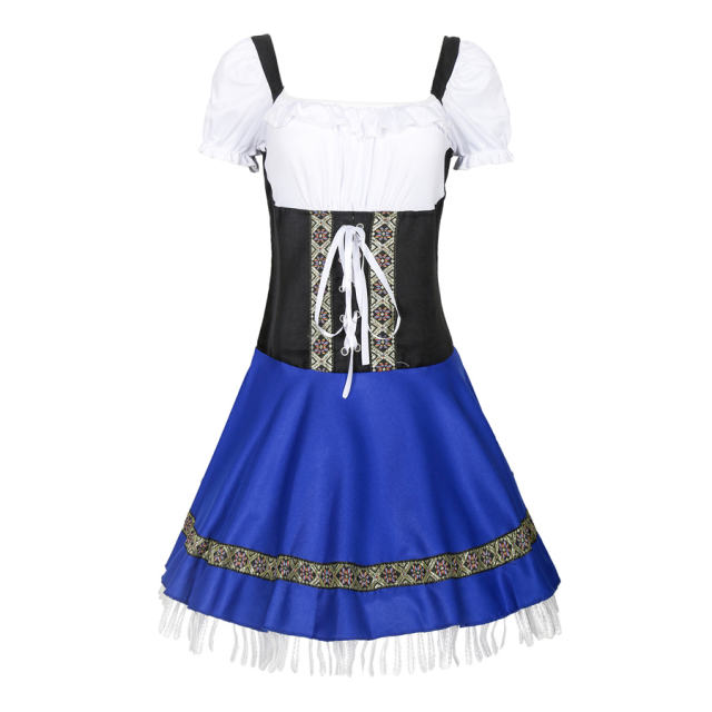 Sexy Bavarian Cosplay Costume Mardi Gras Maid Uniform PQMR2157
