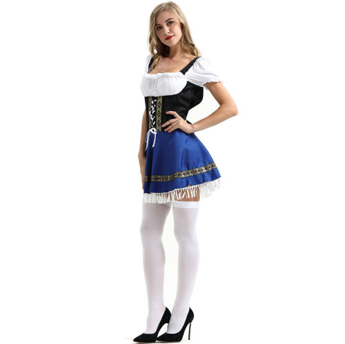 Sexy Bavarian Cosplay Costume Mardi Gras Maid Uniform PQMR2157