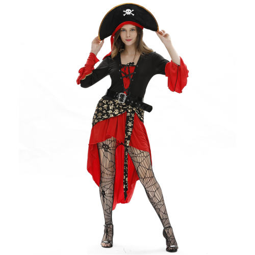 Carnival Cosplay Pirate Outfits Costume for Women PQMR2866