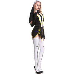 Halloween Monasticism Outfits Sexy Nun Costume For Women PQMR89168B