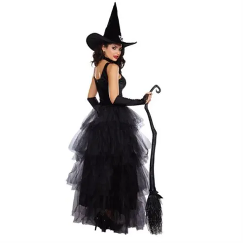 Carnival Witch Fancy Dresses Cosplay Theme Costume PQMR3357