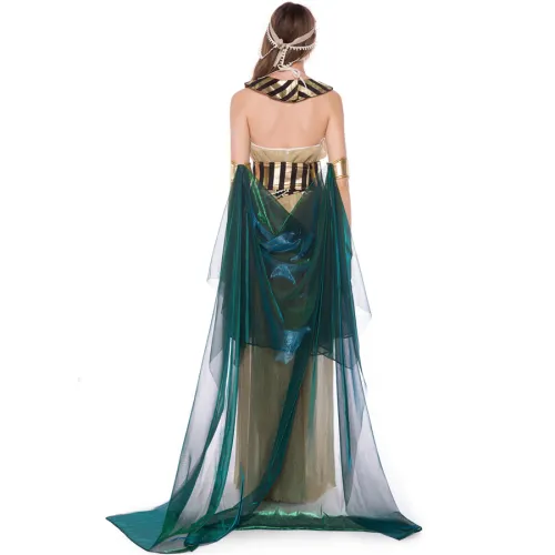 Elegent Carnival Cleopatra Costume For Women Egypt Queen Uniform PQMR19026