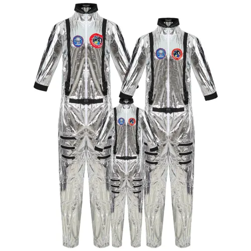 Carnival Astronaut Stage Costume For Family PQMR4498