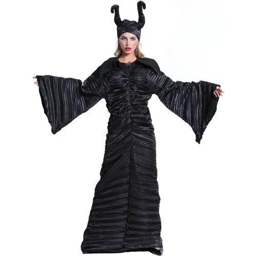 Maleficent Cosplay Costume Devils Vampires Stage Uniform PQMR3311B
