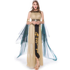 Elegent Carnival Cleopatra Costume For Women Egypt Queen Uniform PQMR19026