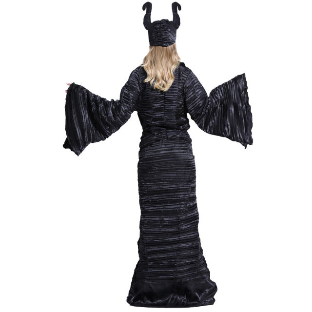 Maleficent Cosplay Costume Devils Vampires Stage Uniform PQMR3311B