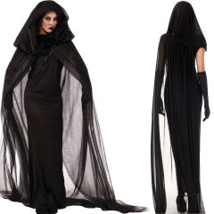 Devil Witches Uniform Women Mesh Ghost Theme Costume PQMR3064