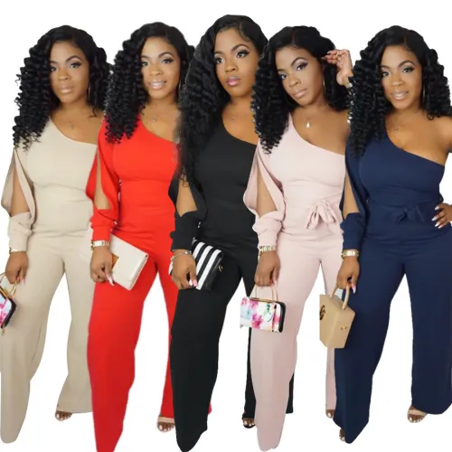 Women Sexy Jumpsuit Fashion American Streetwear Summer Break Clothes PQXM6074
