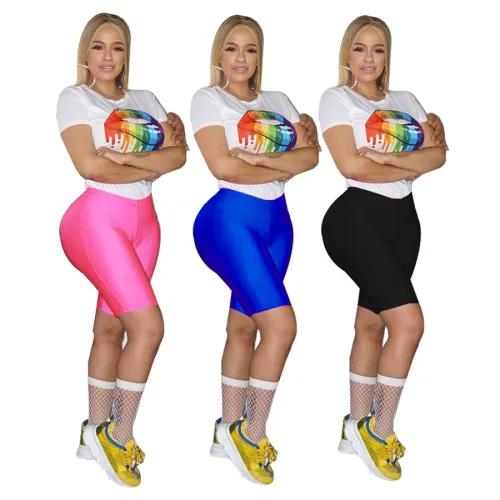 Women Sport Tracksuits Hip Pop Streetwear Summer Trendy Clothing PQQM3693