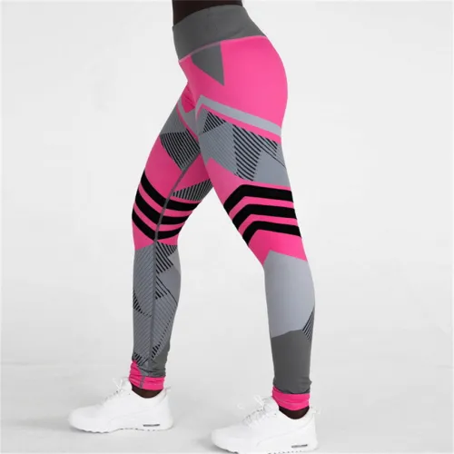 Printing Yoga Leggings Female Sexy Lift Butts Fitness Pants PQHY44C